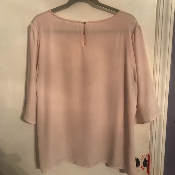 Light Pink 3/4 Sleeve Top - Picture 5 of 5